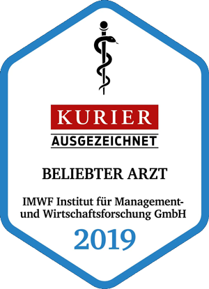 Kurier Ausgezeichnet | Beliebter Arzt | IMWF Institut für Management- und Wirtschaftsforschung GmbH | 2019
